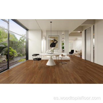 Piso de madera de acacia de dormitorio de estilo moderno